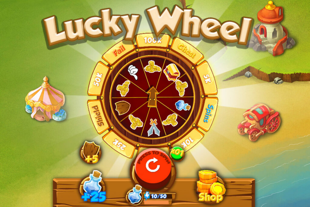 LUCKY WHEEL ANTI ZONK 2025